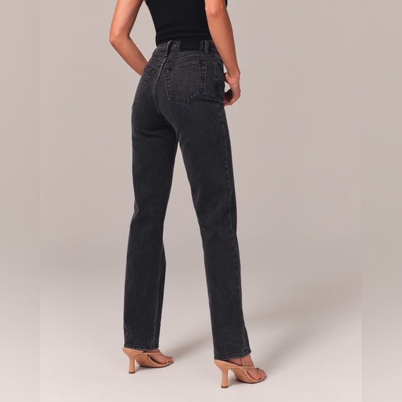 Abercrombie & Fitch the 90’s straight ultra high Rise size 27/4R - Picture 6 of 16